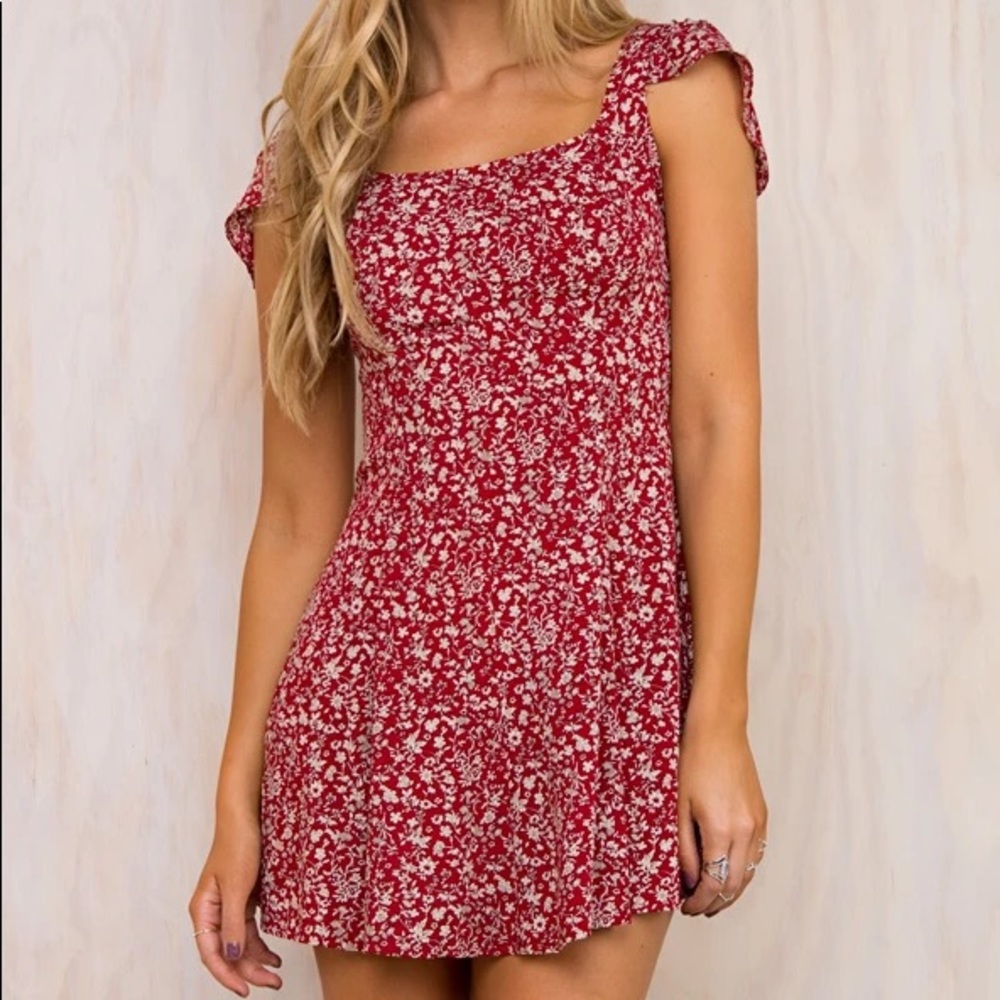 Princess Polly Floral Redding Dress